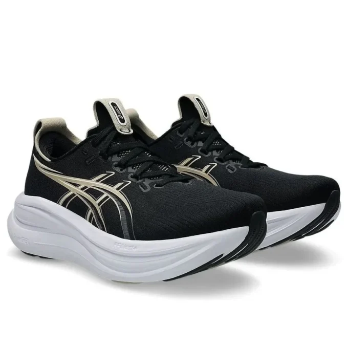 Gel-Nimbus 28 D Wide « Black Feather Grey »