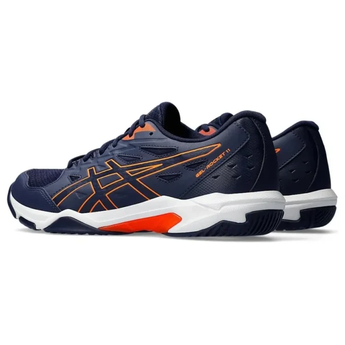 Gel-Rocket 11 Wide « Peacoat Shocking Orange »