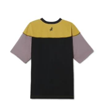 Haut à manches courtes Novalis Bixance « Medallion Yellow Obsidian Black »