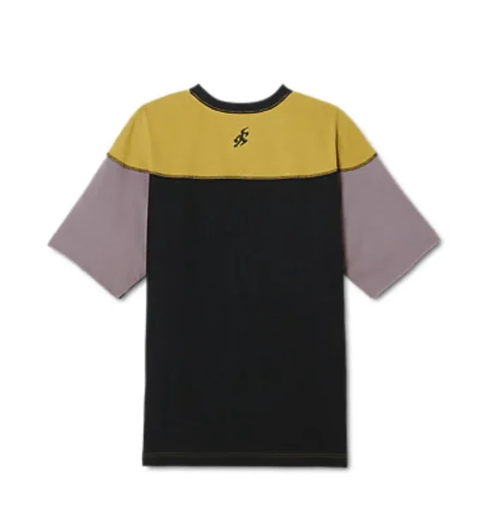 Haut à manches courtes Novalis Bixance « Medallion Yellow Obsidian Black »
