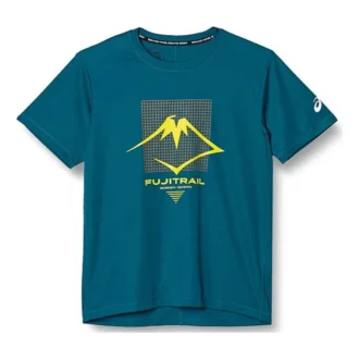 Haut SS Fujitrail Logo « Ink Teal »