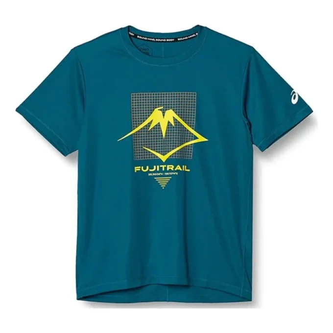 Haut SS Fujitrail Logo « Ink Teal »