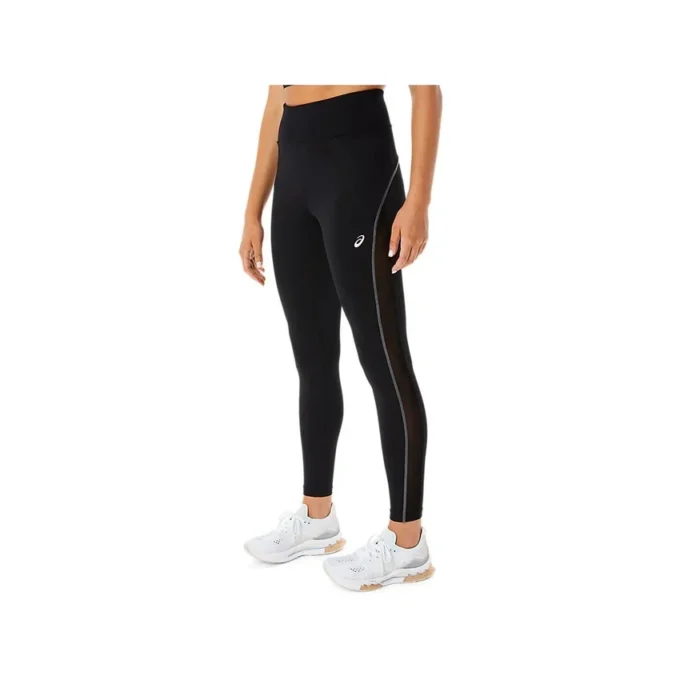Leggings d&rsquo;entraînement à empiècements en mesh « Noir »