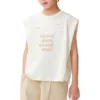 Logo Vest « White Beige »