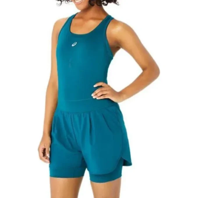 Nagino Run Unitard « Rich Teal »