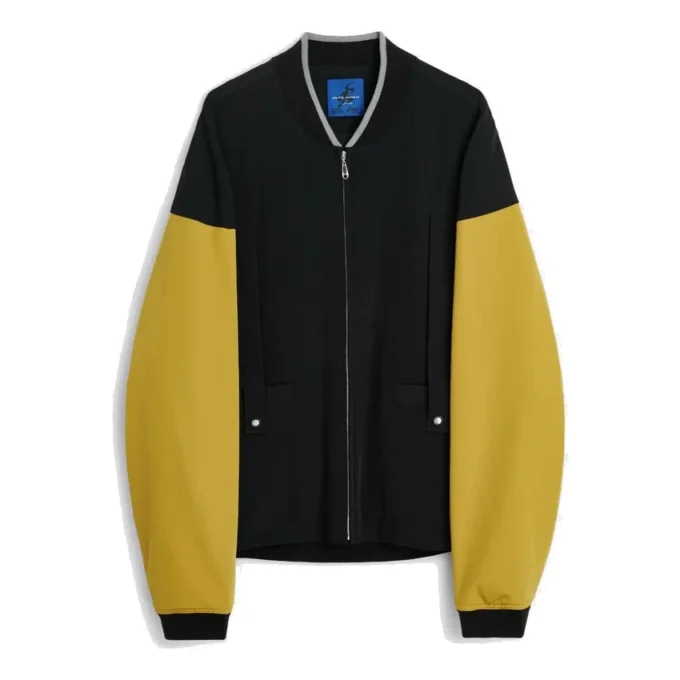 Novalis Liatrisory Bomber Jacket « Black Medallion Yellow »