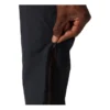Pantalon tissé argenté « Noir »
