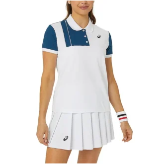 Polo classique « White Blue »