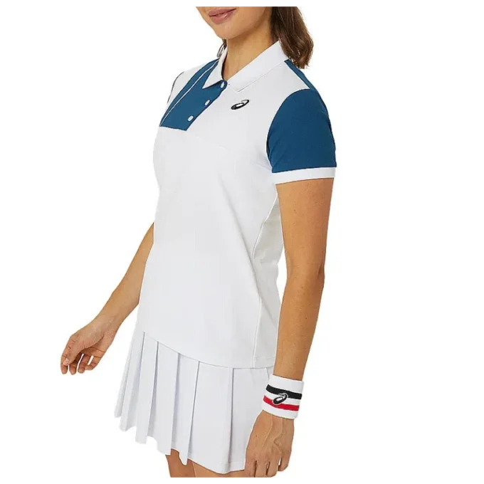 Polo classique « White Blue »