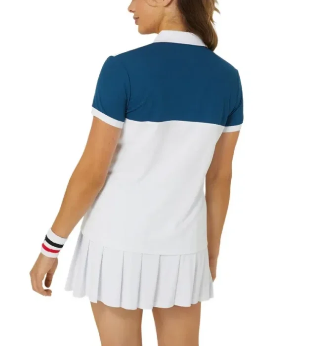Polo classique « White Blue »