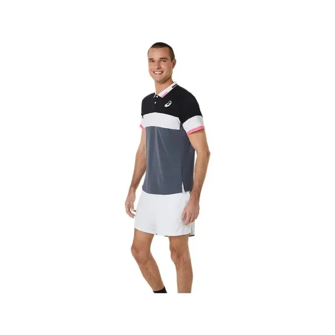 Polo Match « Performance Black Carrier Grey »