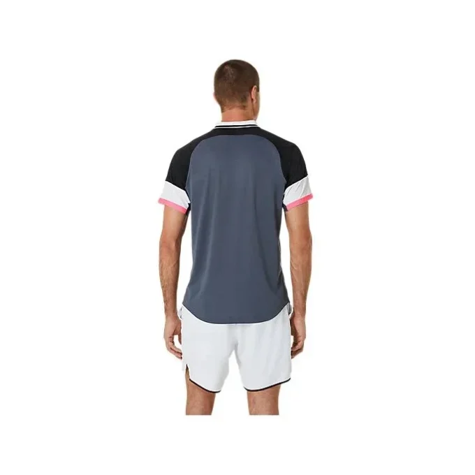 Polo Match « Performance Black Carrier Grey »