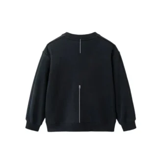 Pull color block « Black Beige »