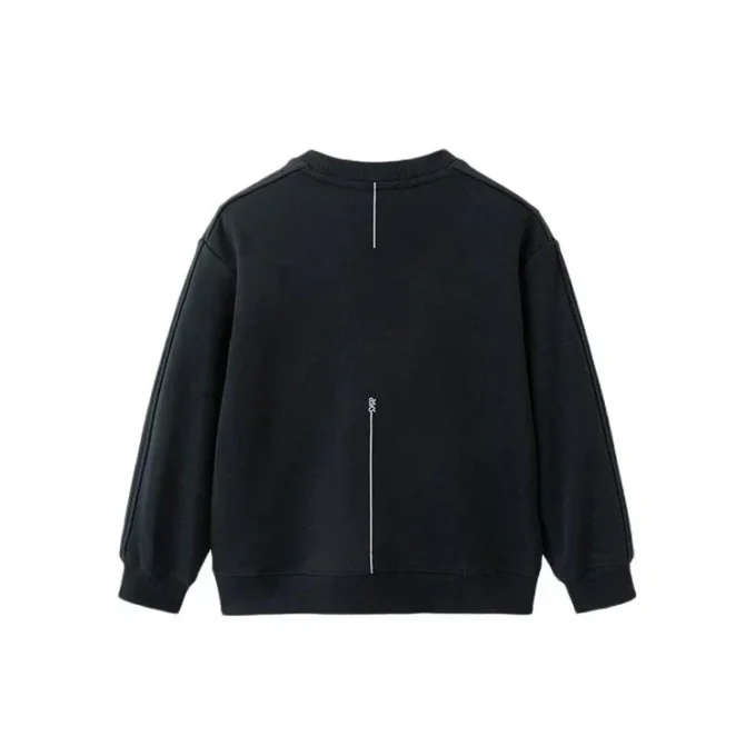 Pull color block « Black Beige »