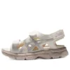 Sandales unisexes Kahana Sd Outdoor Sports beige et violet « Cream Graypurple »