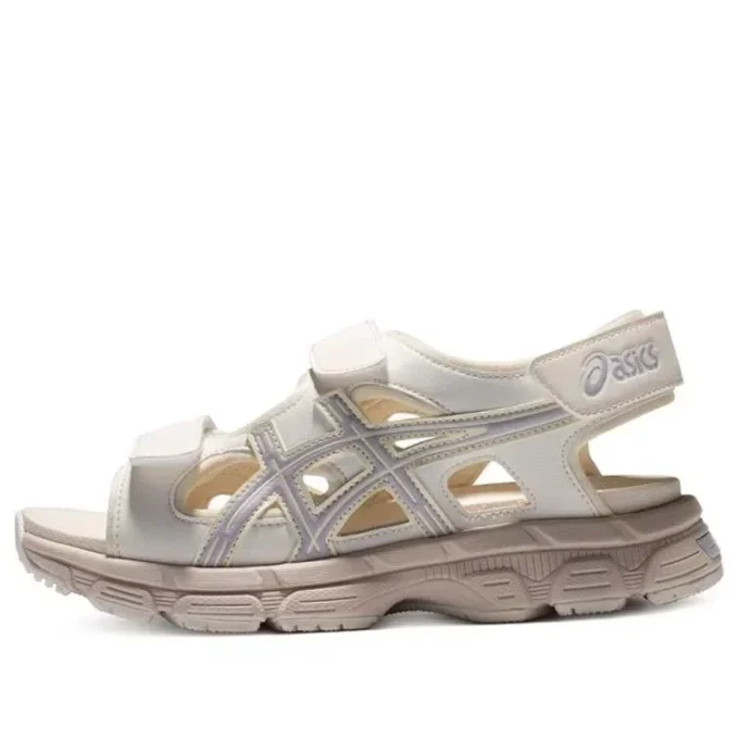 Sandales unisexes Kahana Sd Outdoor Sports beige et violet « Cream Graypurple »