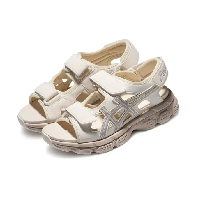 Sandales unisexes Kahana Sd Outdoor Sports beige et violet « Cream Graypurple »