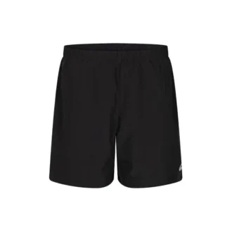 Short à logo avec poche zippée à l&rsquo;arrière « Noir »