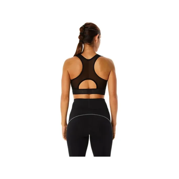 Soutien-gorge de sport à empiècements en mesh « Black »