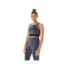 Soutien-gorge de sport à empiècements en mesh « Carrier Grey »