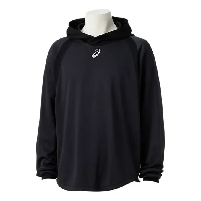 Sweat à capuche avec logo brodé « Navy White »