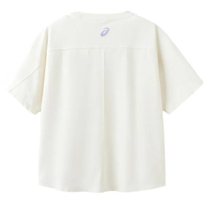 T-shirt avec logo et fleurs « White »