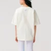 T-shirt avec logo et fleurs « White »