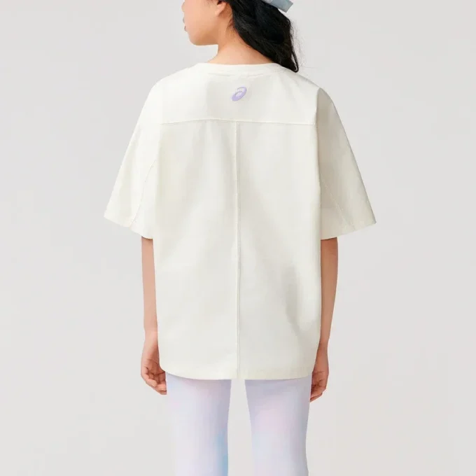 T-shirt avec logo et fleurs « White »