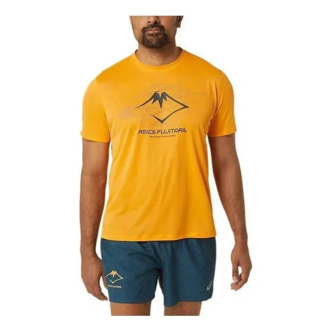 T-shirt avec logo Fujitrail « Yellow »