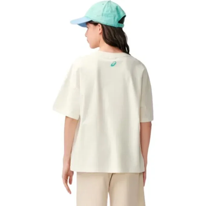 T-shirt avec logo sur le thème de la Terre « Blanc »