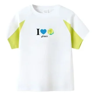 T-shirt décontracté « White Green »