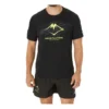 T-shirt de course Fujitrail « Black Green »