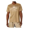 T-shirt de course Fujitrail « Tan White »
