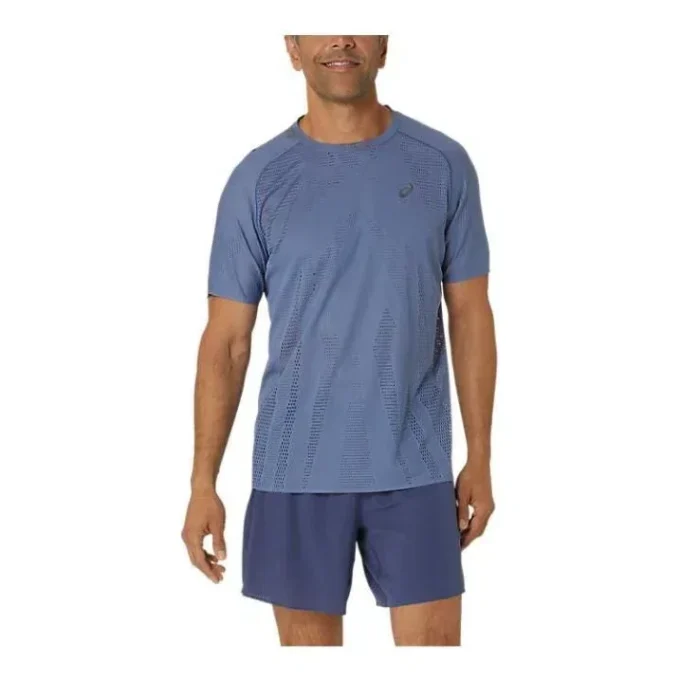 T-shirt de course Metarun « Denim Blue »