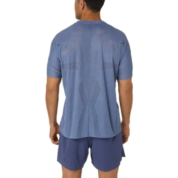 T-shirt de course Metarun « Denim Blue »