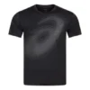 T-shirt de course à pied avec logo réfléchissant « Noir »