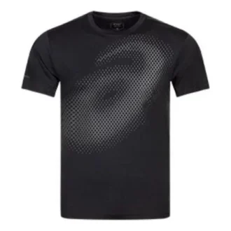 T-shirt de course à pied avec logo réfléchissant « Noir »
