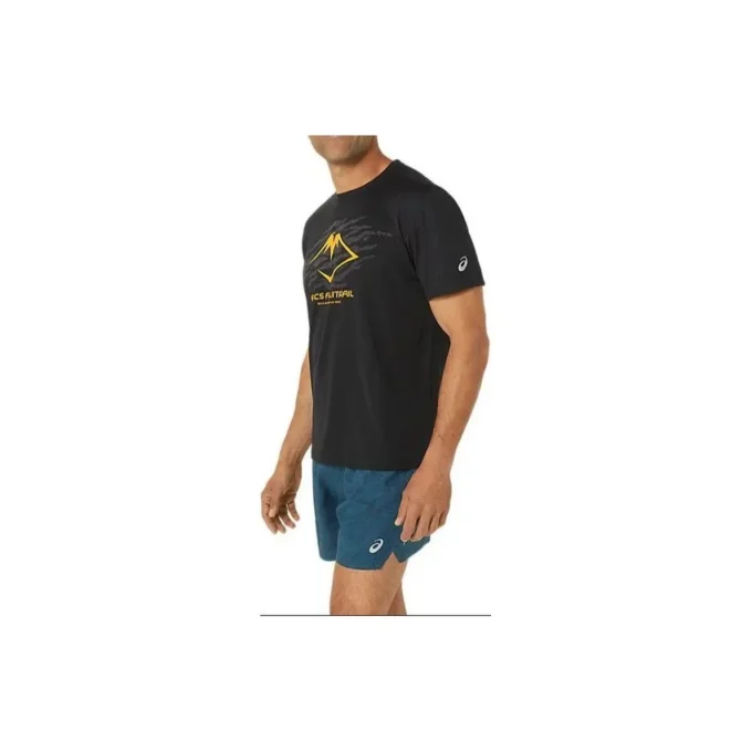 T-shirt Fujitrail Logo « Noir Jaune »