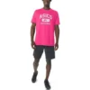 T-shirt graphique de volley-ball « Hot Pink »