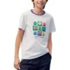 T-shirt graphique lifestyle « White Multi »