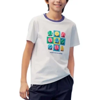 T-shirt graphique lifestyle « White Multi »