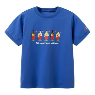 T-shirt imprimé décontracté « Blue »