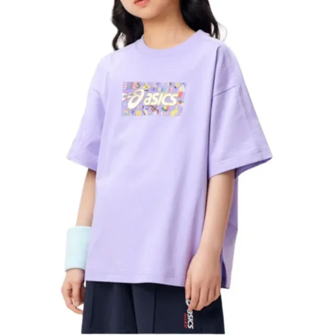 T-shirt à imprimé logo « Purple »