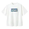 T-shirt à imprimé logo « White Blue »