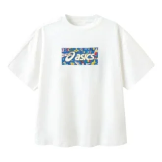 T-shirt à imprimé logo « White Blue »