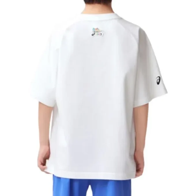 T-shirt à imprimé logo « White Blue »