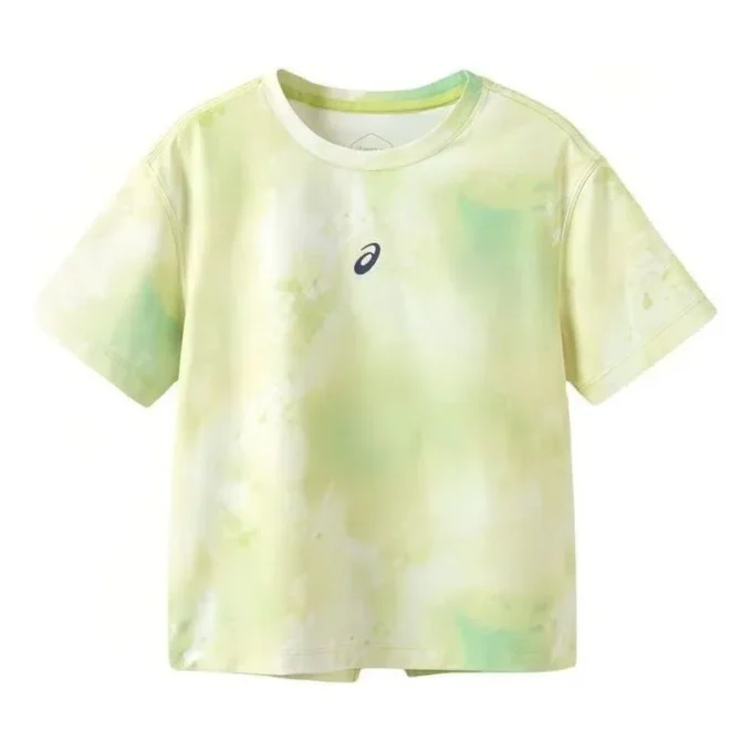 T-shirt à logo « Green Yellow White »