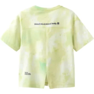 T-shirt à logo « Green Yellow White »