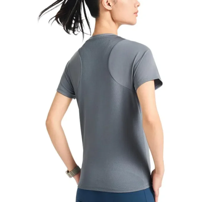 T-shirt à logo « Gris »