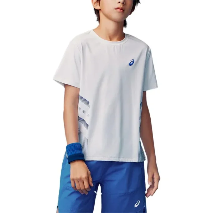 T-shirt à logo « White Blue »